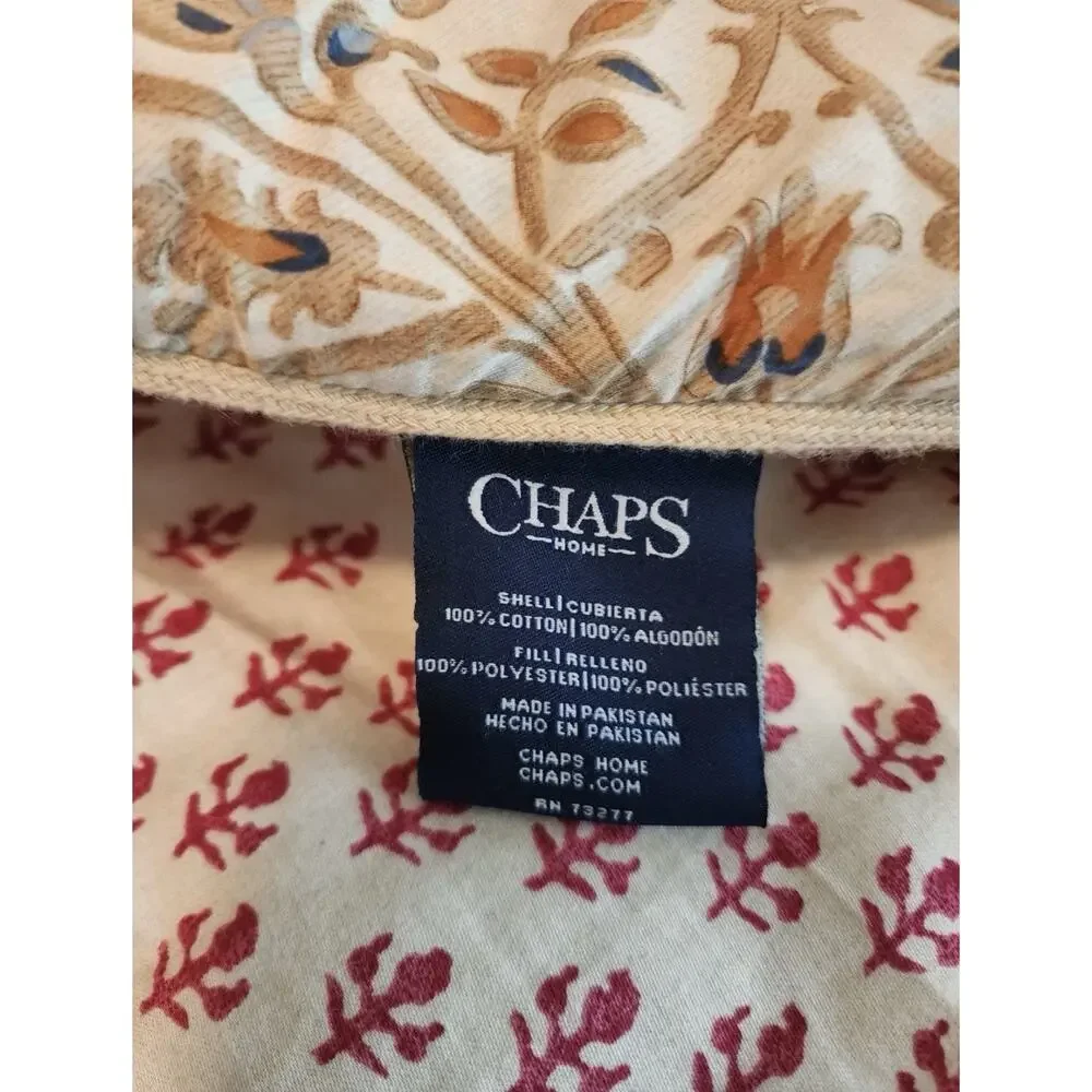 Chaps Ralph Lauren Marrakesh Casablanca King Comforter 90 X 108 100% Cotton